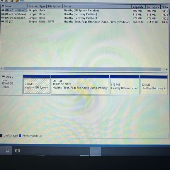 PC Dell Precision 3520 Windows 10 Pro 512gb 16gb Intel(R) Core(TM) 5-7440HQ CPU - Picture 7 of 9